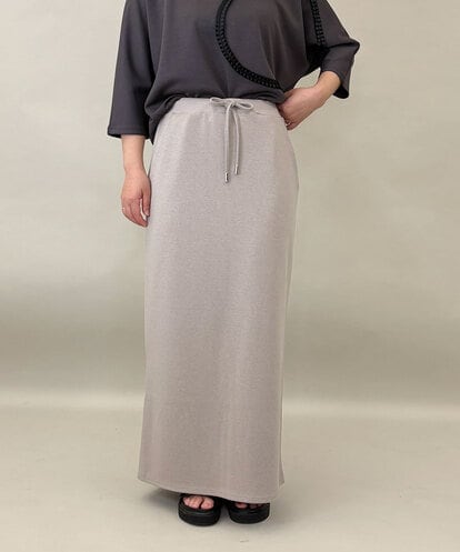 ZMHGE38120 al'aise modulation Iラインスウェットスカート