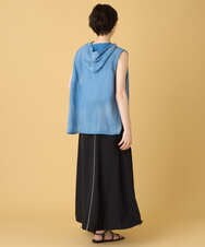 ZMHIE03099 al'aise modulation(アレーズモジュレーション) 切り替えアクセントイージーフレアスカート ブラック