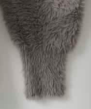 ZMJAE20199 al'aise modulation(アレーズモジュレーション) フェザーヤーンコーディガン グレー