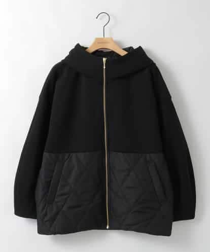 ZMJAE27160 al'aise modulation 異素材ドッキングフードジャケット
