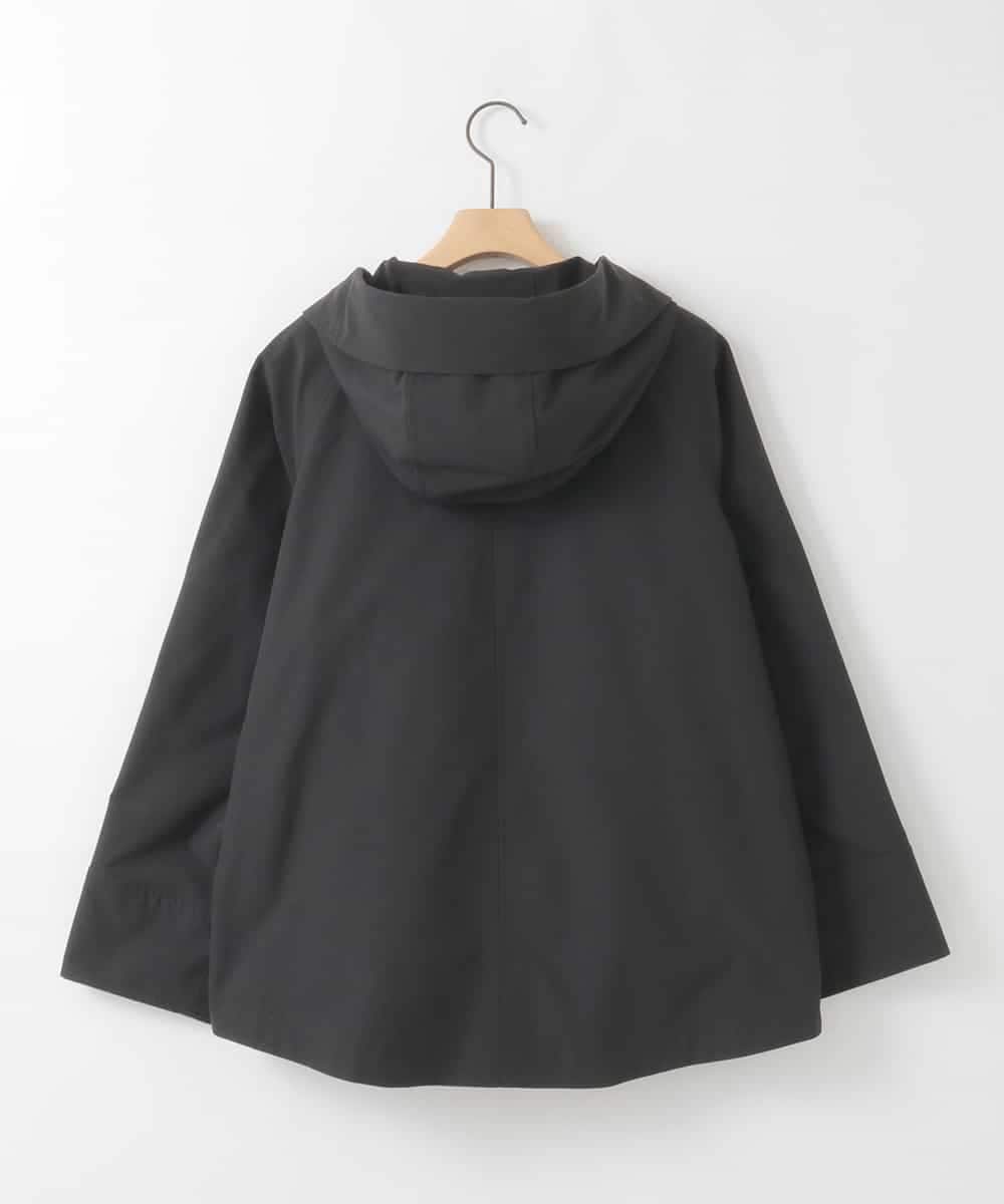 ZMJAE44290 al'aise modulation(アレーズモジュレーション) 【ライナー付き】衿付きフーディーブルゾン ブラック