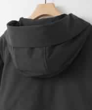 ZMJAE44290 al'aise modulation(アレーズモジュレーション) 【ライナー付き】衿付きフーディーブルゾン ブラック