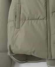 ZMJAE45158 al'aise modulation(アレーズモジュレーション) 異素材ジョイントフーディーブルゾン カーキ