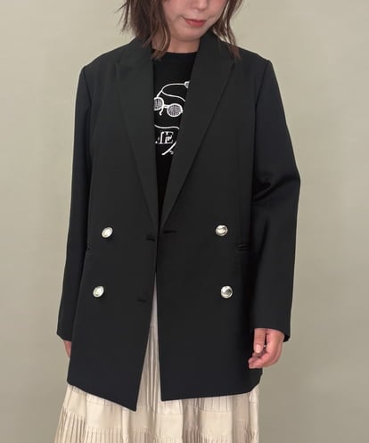 ZMJAE56180 al'aise modulation ダブルブレストジャケット