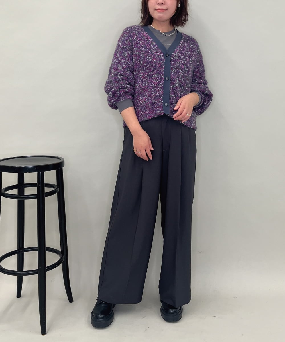 ZMJAE57200 al'aise modulation(アレーズモジュレーション) デニムカラーノーカラーデザインジャケット ライトブルー