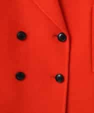 ZMJAT43380 al'aise modulation(アレーズモジュレーション) メルトンショートコート オレンジ