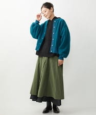 ZMJAT50220 al'aise modulation(アレーズモジュレーション) スライバーブルゾン グリーン