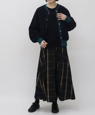 ZMJAT50220 al'aise modulation(アレーズモジュレーション) スライバーブルゾン ネイビー