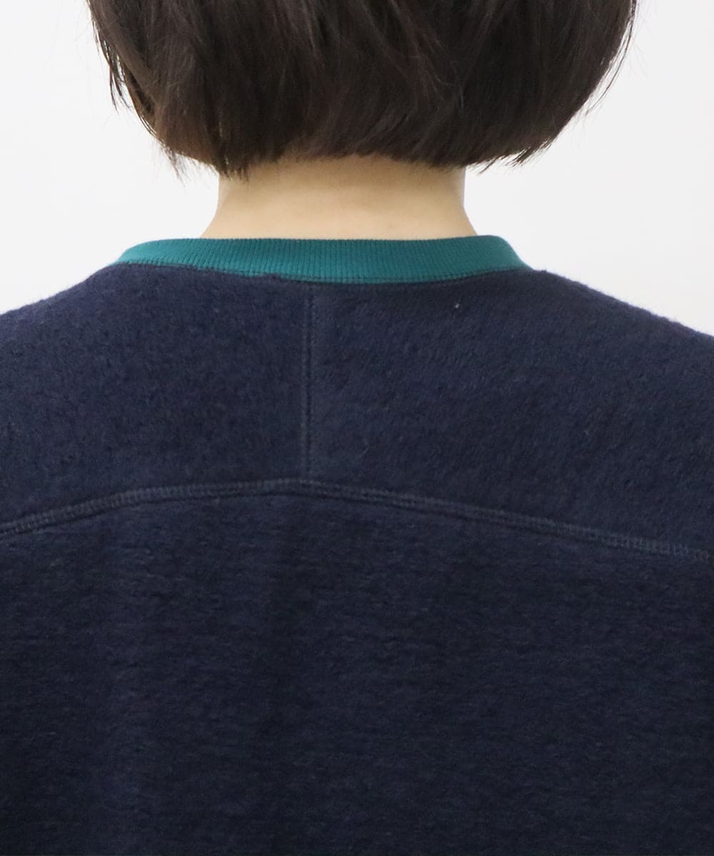 ZMJAT50220 al'aise modulation(アレーズモジュレーション) スライバーブルゾン ネイビー