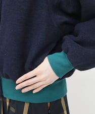 ZMJAT50220 al'aise modulation(アレーズモジュレーション) スライバーブルゾン ネイビー