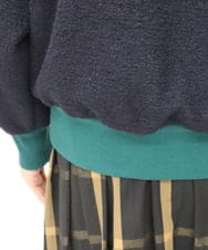 ZMJAT50220 al'aise modulation(アレーズモジュレーション) スライバーブルゾン ネイビー