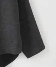 ZMJCE01140 al'aise modulation(アレーズモジュレーション) ドッキングデザインラグランジップブルゾン ブラック