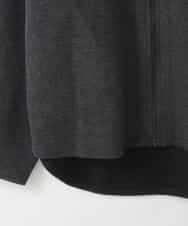 ZMJCE01140 al'aise modulation(アレーズモジュレーション) ドッキングデザインラグランジップブルゾン ブラック