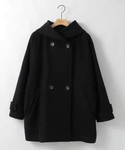 ZMJCE23330 al'aise modulation ブークレフーディーミドルコート