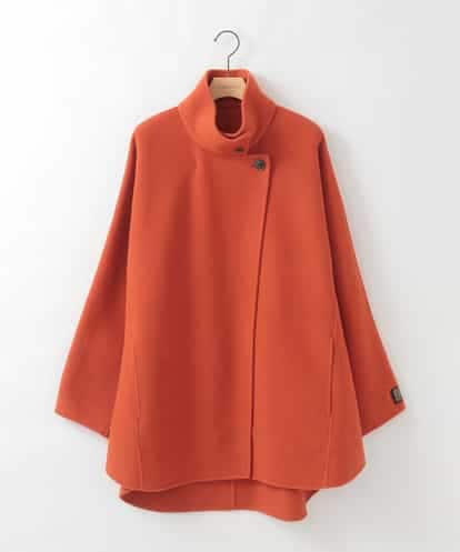 ZMJCE24430 al'aise modulation ワンボタンスタンドカラーコート