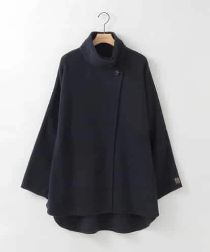 ZMJCE24430 al'aise modulation ワンボタンスタンドカラーコート
