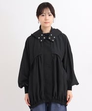 ZMJEB04190 al'aise modulation(アレーズモジュレーション) カーブ切り替えフーディーブルゾン ブラック