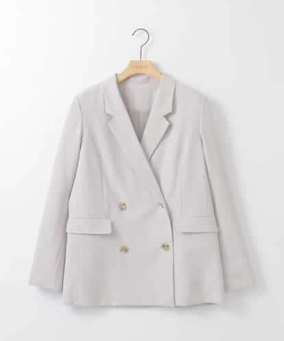 ZMJEE01170 al'aise modulation 【洗える】フルダルダブルジャケット