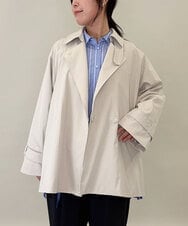 ZMJEE03160 al'aise modulation(アレーズモジュレーション) ミドル丈トレンチコート ベージュ