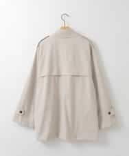 ZMJEE03160 al'aise modulation(アレーズモジュレーション) ミドル丈トレンチコート ベージュ