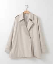 ZMJEE03160 al'aise modulation(アレーズモジュレーション) ミドル丈トレンチコート ベージュ