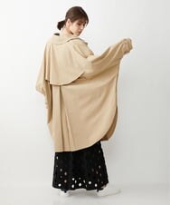 ZMJET14268 al'aise modulation(アレーズモジュレーション) ドルマントレンチコート ベージュ