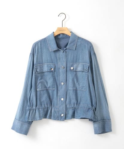 ZMJGE18160 al'aise modulation エアーコットンデニムジャケット