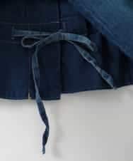 ZMJGE18160 al'aise modulation(アレーズモジュレーション) エアーコットンデニムジャケット ネイビー