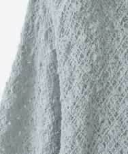 ZMJGE27120 al'aise modulation(アレーズモジュレーション) メッシュシアーノーカラーブルゾン ライトブルー