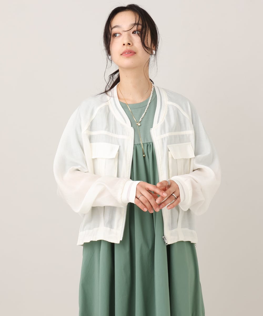 フラップポケットシアーブルゾン(その他のコート・ブルゾン) | al'aise