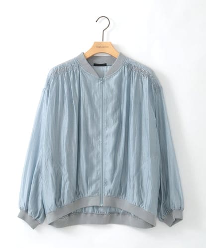 ZMJGE31128 al'aise modulation バックフリルシアーブルゾン