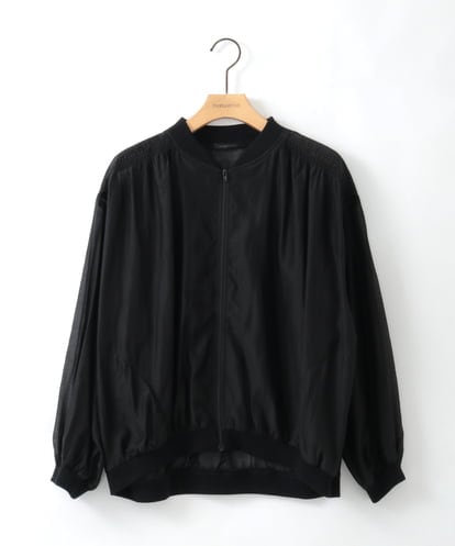ZMJGE31128 al'aise modulation バックフリルシアーブルゾン