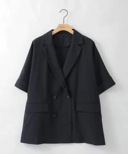 ZMJGE33170 al'aise modulation ハーフスリーブダブルジャケット