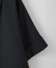 ZMJGE33170 al'aise modulation(アレーズモジュレーション) ハーフスリーブダブルジャケット ブラック