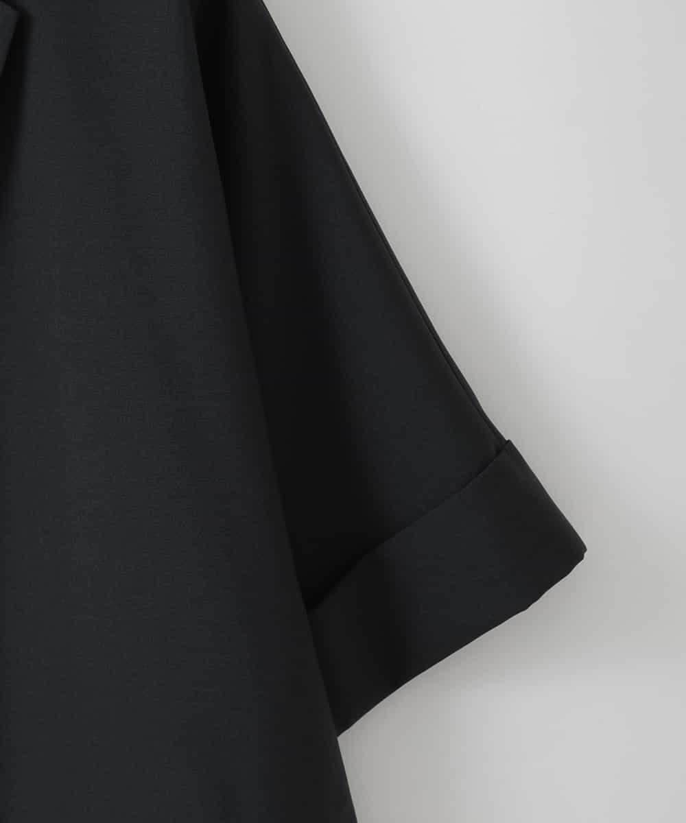 ZMJGE33170 al'aise modulation(アレーズモジュレーション) ハーフスリーブダブルジャケット ブラック