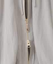 ZMJGE41160 al'aise modulation(アレーズモジュレーション) バックティアードブルゾン ライトグレー