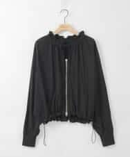 ZMJGE41160 al'aise modulation(アレーズモジュレーション) バックティアードブルゾン ブラック