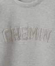 ZMKAE04098 al'aise modulation(アレーズモジュレーション) ロゴスポンディッシュプルオーバー ライトグレー