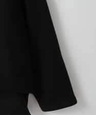 ZMKAE23119 al'aise modulation(アレーズモジュレーション) コード刺繍ロングテールプルオーバー ブラック