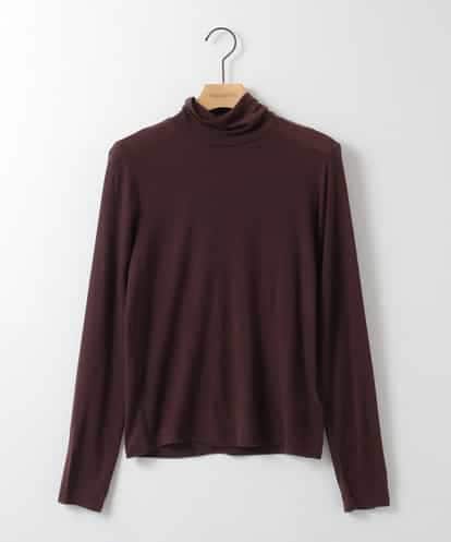 ZMKAE29089 al'aise modulation 【洗える/日本製】シアータートルネックプルオーバー