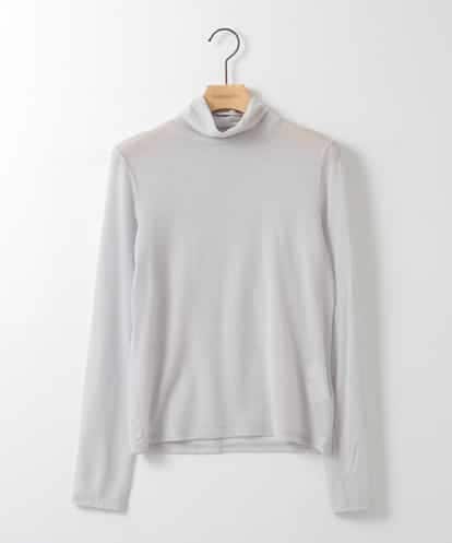 ZMKAE29089 al'aise modulation 【洗える/日本製】シアータートルネックプルオーバー