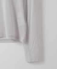 ZMKAE29089 al'aise modulation(アレーズモジュレーション) 【洗える/日本製】シアータートルネックプルオーバー グレー