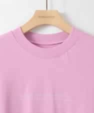 ZMKAE31130 al'aise modulation(アレーズモジュレーション) ロゴロングスリーブTシャツ ピンク