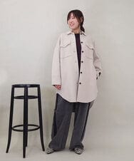 ZMKAE32130 al'aise modulation(アレーズモジュレーション) 【洗える】クルーネックプレーンニットプルオーバー ボルドー