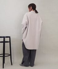 ZMKAE32130 al'aise modulation(アレーズモジュレーション) 【洗える】クルーネックプレーンニットプルオーバー ボルドー