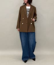 ZMKAE37100 al'aise modulation(アレーズモジュレーション) 【２WAY】フォトプリントコットンTシャツ ホワイト