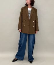 ZMKAE37100 al'aise modulation(アレーズモジュレーション) 【２WAY】フォトプリントコットンTシャツ ホワイト