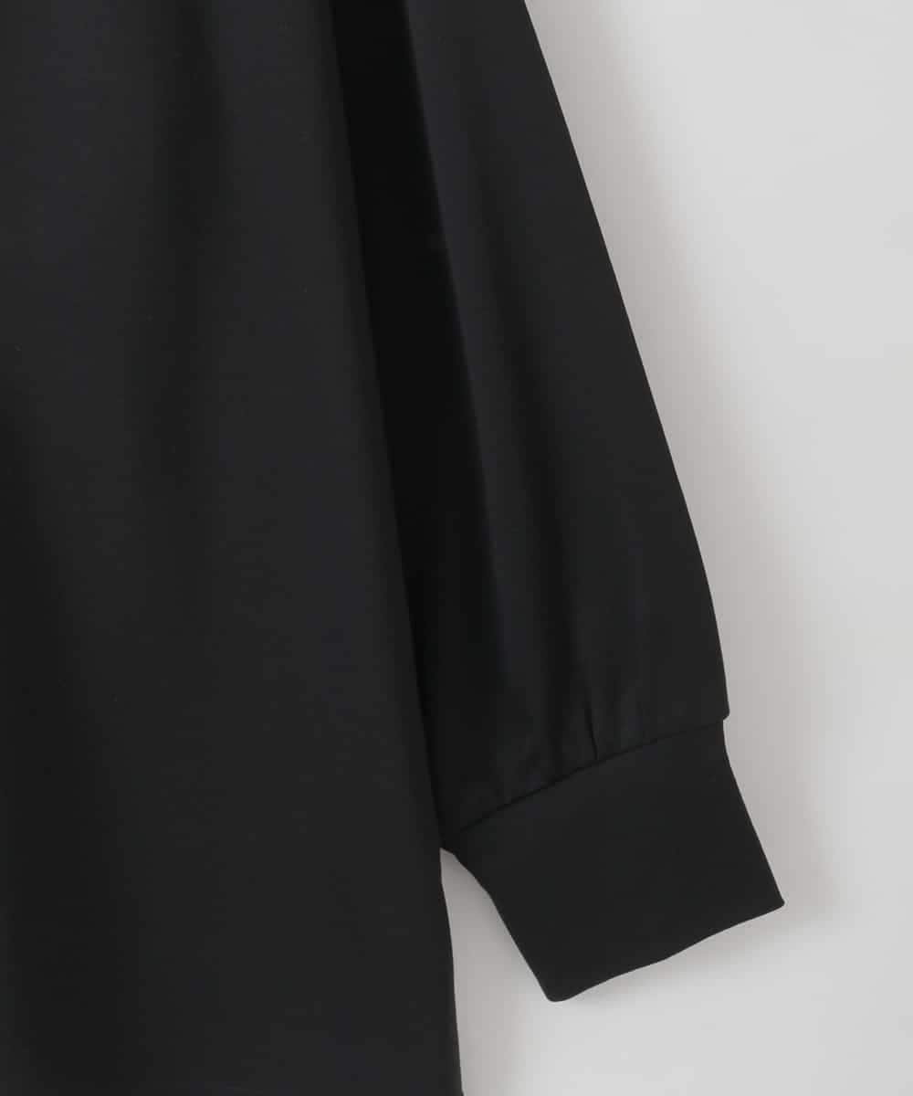 ZMKAE37100 al'aise modulation(アレーズモジュレーション) フォトプリントコットンTシャツ ブラック