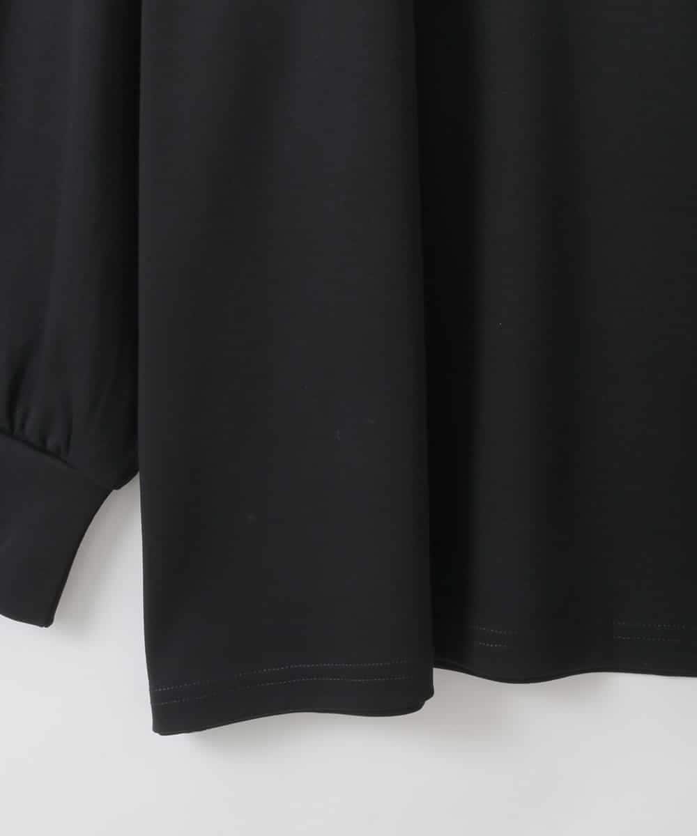 ZMKAE37100 al'aise modulation(アレーズモジュレーション) フォトプリントコットンTシャツ ブラック