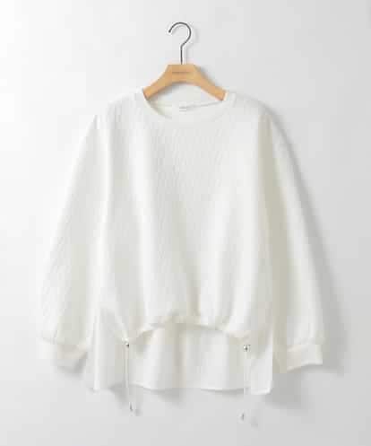 ZMKAE40089 al'aise modulation 異素材ドッキングドロストプルオーバー